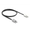 Skaidulinės optikos adapterio laidas DELOCK 91027 daugiamodis 100 cm juodas/pilka, 1 vnt.