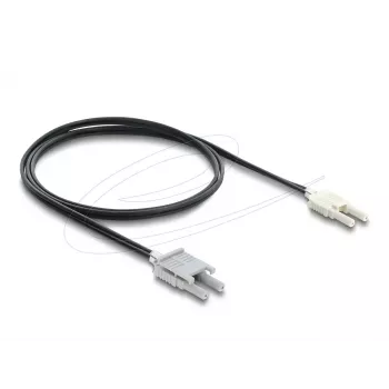 Skaidulinės optikos adapterio laidas DELOCK 91027 daugiamodis 100 cm juodas/pilka, 1 vnt.
