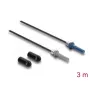 Skaidulinio optinio adapterio kabelis DELOCK 91035 daugiamodis 3 m, juoda/pilka/mėlyna, 1 vnt.