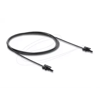 DELOCK plastikinis POF šviesolaidinis kabelis HFBR 4532‑4532Z Simplex ST‑ST 2 m