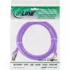 InLine Patch Laidas S/FTP PiMF Cat.6 250MHz PVC varis violetinis 3m