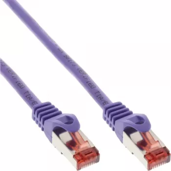 InLine Patch Cable S/FTP PiMF Cat.6 250MHz PVC varis violetinis 7,5m