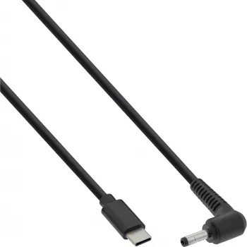 InLine USB-C į BenQ/ASUS nešiojamojo kompiuterio įkrovimo laidas (apvalus/mažas), 2 m