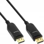 InLine DisplayPort 2.1 AOC laidas, UHBR, juodas 20 m