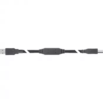 InLine USB 2.0 aktyvus kabelis, USB-A kištukas į USB-B kištuką, 15 m