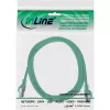 InLine 72633G tinklo laidas Žalias 0.3 m Cat6a S/FTP (S-STP)