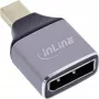 InLine 17291C lyties keitiklis DisplayPort Mini DisplayPort Pilka, Juoda