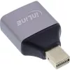 InLine 17291C lyties keitiklis DisplayPort Mini DisplayPort Pilka, Juoda