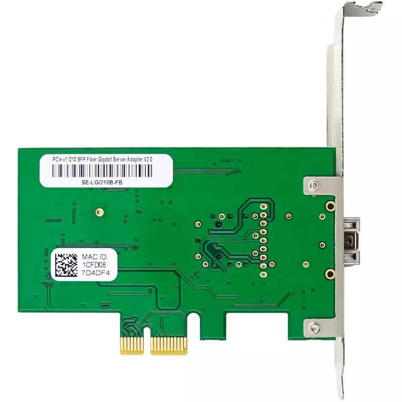 Vidinė tinklo plokštė InLine 51125N SFP 1000 Mbit/s PCI Express