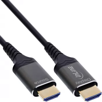 InLine 17930X HDMI laidas 30 m HDMI A tipas (standartinis) Juoda
