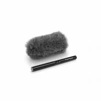 Kamerinis kondensatorinis šratinis mikrofonas Sennheiser MKE 600 — 40–20000 Hz, 256 mm, mini XLR, juodas