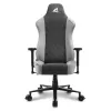 Žaidimų kėdė Sharkoon SKILLER SGS30, audinys, juoda/ pilka