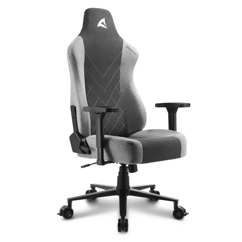 Žaidimų kėdė Sharkoon SKILLER SGS30, audinys, juoda/ pilka