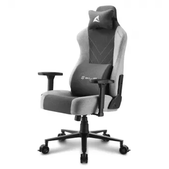 Žaidimų kėdė Sharkoon SKILLER SGS30, audinys, juoda/ pilka