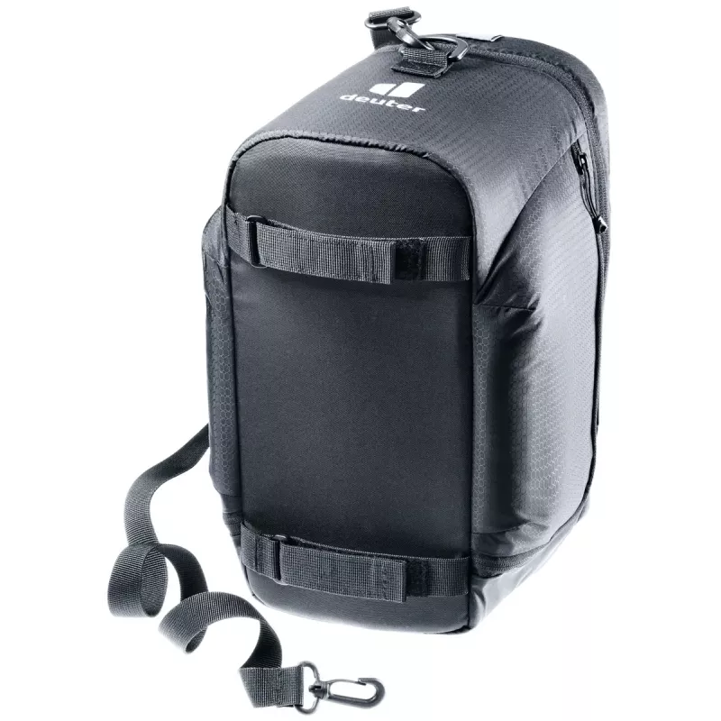 Dviratis bagažinės krepšys DEUTER Rack Bag 10 – galinis tvirtinimas, 10 L, audinys, 180×310×220 mm, juoda