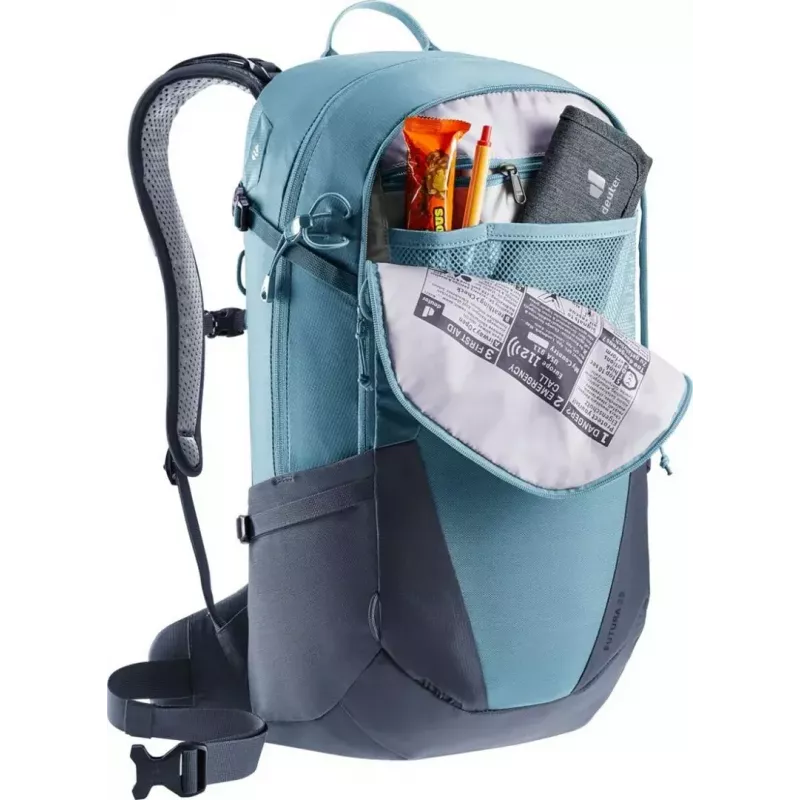 Kuprinė DEUTER Futura 23 – 23 l talpa, reguliuojama nugaros sistema
