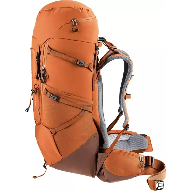 Trekkingo kuprinė DEUTER Aircontact Core 45+10 SL — kaštoninė-umbra, 45+10 L talpa