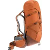 Trekkingo kuprinė DEUTER Aircontact Core 45+10 SL — kaštoninė-umbra, 45+10 L talpa