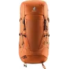 Trekkingo kuprinė DEUTER Aircontact Core 45+10 SL — kaštoninė-umbra, 45+10 L talpa
