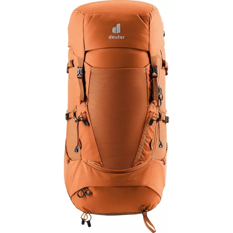 Trekkingo kuprinė DEUTER Aircontact Core 45+10 SL — kaštoninė-umbra, 45+10 L talpa