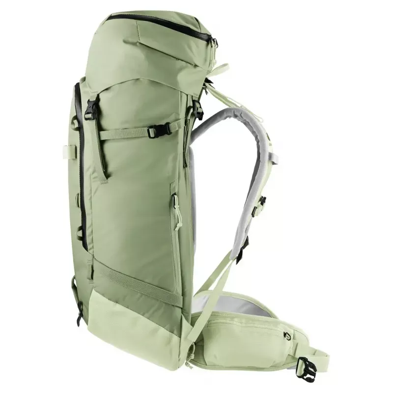 Kuprinė DEUTER Freescape Pro 38+ SL — 38+ L moteriškas prigludimas, spalva grove-mineral, poliamidinis ripstop