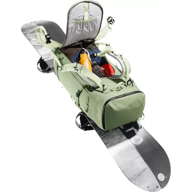 Kuprinė DEUTER Freescape Pro 38+ SL — 38+ L moteriškas prigludimas, spalva grove-mineral, poliamidinis ripstop