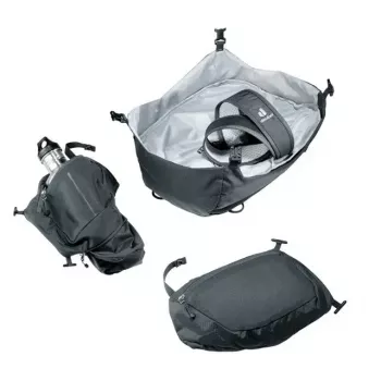 Kuprinė DEUTER Aircontact Pro 75+10 SL Moteriška — 75+10 L, SL pritaikymas, Graphite, 2,88 kg, Nailonas