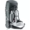 Kuprinė DEUTER Aircontact Pro 75+10 SL Moteriška — 75+10 L, SL pritaikymas, Graphite, 2,88 kg, Nailonas