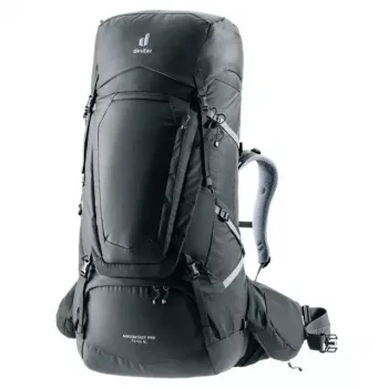 Kuprinė DEUTER Aircontact Pro 75+10 SL Moteriška — 75+10 L, SL pritaikymas, Graphite, 2,88 kg, Nailonas