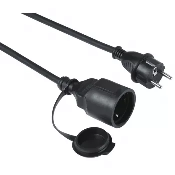 Hama lauko ilginimo laidas 5 m 1 AC lizdas(-ų) Juodas