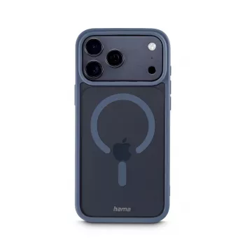 Hama Frame Protect dėklas Apple iPhone 17 Pro Max 17,5 cm (6,9 inch) permatomas, mėlynas