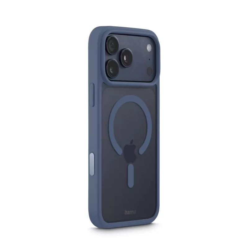 Hama Frame Protect dėklas Apple iPhone 17 Pro Max 17,5 cm (6,9 inch) permatomas, mėlynas