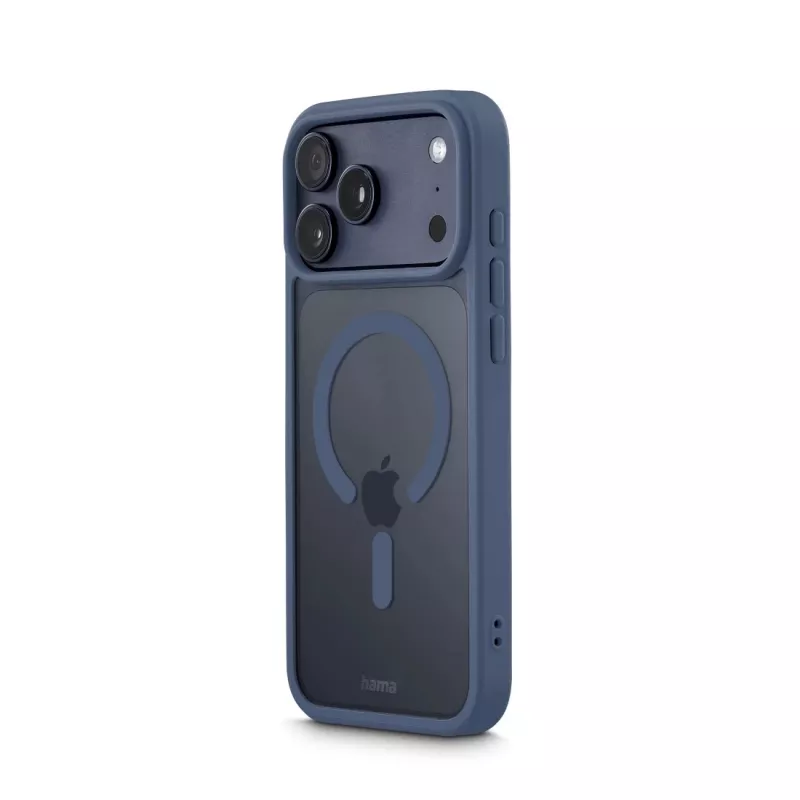 Hama Frame Protect dėklas Apple iPhone 17 Pro Max 17,5 cm (6,9 inch) permatomas, mėlynas
