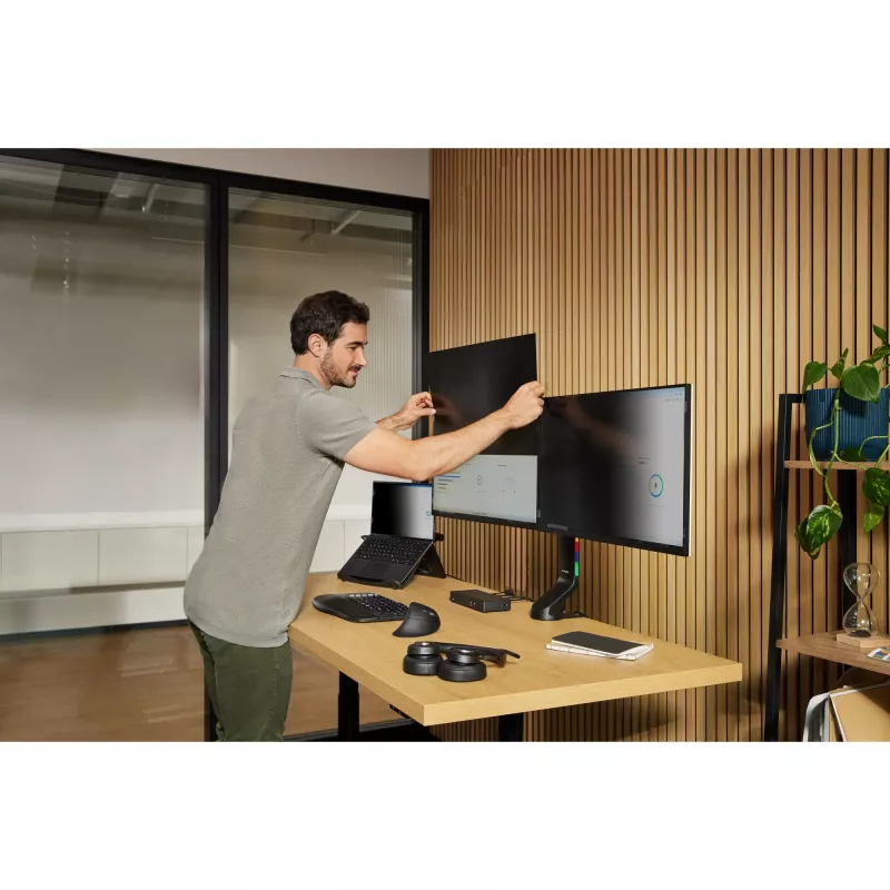 Kensington 2 krypčių nuimamas privatumo filtro ekranas 34 colių lenktiems monitoriams 21:9