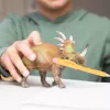 Schleich Dinozaurai Triceratops, 4 m., Užkariaujant Žemę, Dinozaurai ir ugnikalnis, Įvairiaspalvis, Plastikas, 1 vnt.