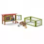 Triušio namelis schleich FARM WORLD, ūkio gyvūnai, 3+ metai, įvairiaspalvis, plastikas