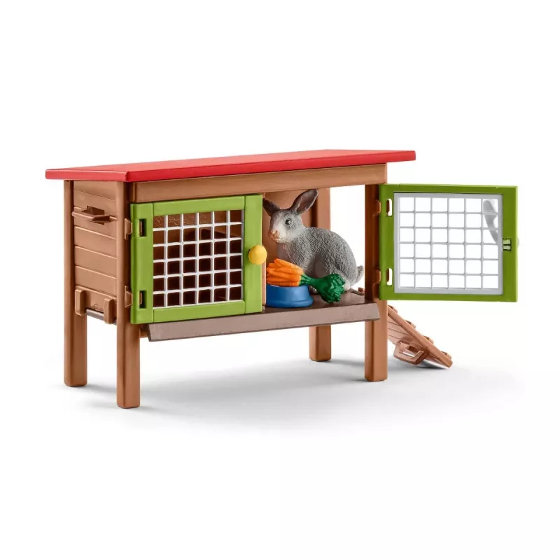 Triušio namelis schleich FARM WORLD, ūkio gyvūnai, 3+ metai, įvairiaspalvis, plastikas