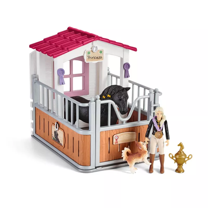 schleich HORSE CLUB Arklio gardas su Tori & Princess, žirgynas, arkliai, 5 m., įvairiaspalvis, plastikas