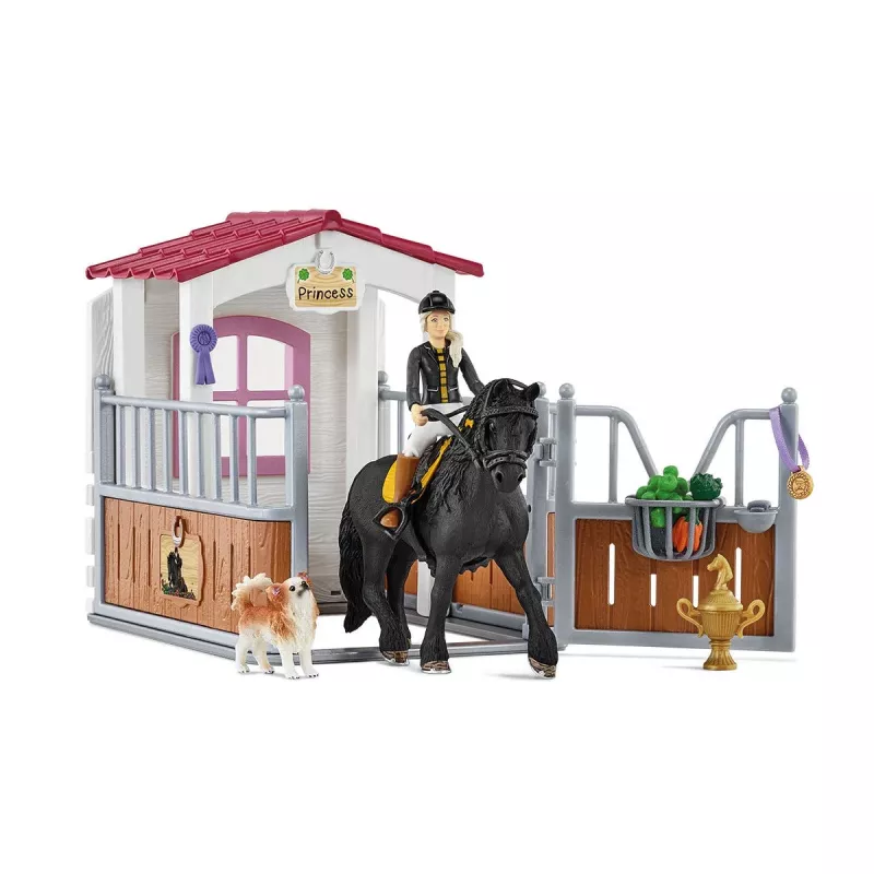 schleich HORSE CLUB Arklio gardas su Tori & Princess, žirgynas, arkliai, 5 m., įvairiaspalvis, plastikas