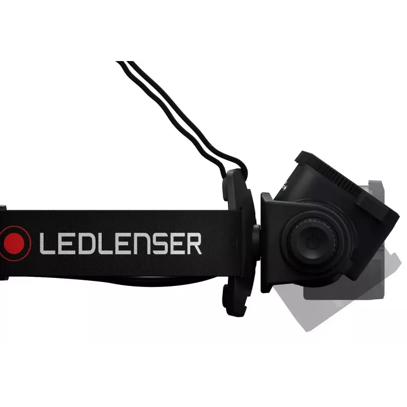 Žibintuvėlis ant galvos Led Lenser H15R Core — LED juostinis žibintas, 2500 lm, 21700 įkraunama baterija, IP67, 250 m spindulys, 4 galios lygiai, aliuminis, juodas
