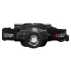 Žibintuvėlis ant galvos Led Lenser H15R Core — LED juostinis žibintas, 2500 lm, 21700 įkraunama baterija, IP67, 250 m spindulys, 4 galios lygiai, aliuminis, juodas