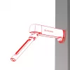 Kišeninis darbinis žibintas Ledlenser 502736 12 W LED Juodas