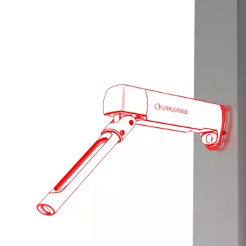 Kišeninis darbinis žibintas Ledlenser 502736 12 W LED Juodas