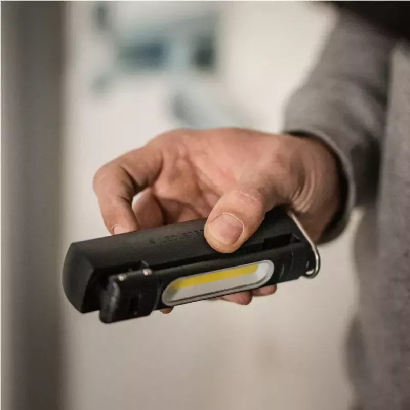 Kišeninis darbinis žibintas Ledlenser 502736 12 W LED Juodas