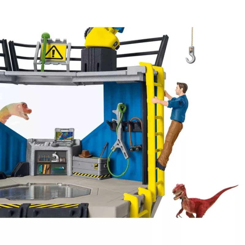 Schleich Dinozaurų Tyrimų Stotis – Didelis Dinozaurų Žaidimų Rinkinys
