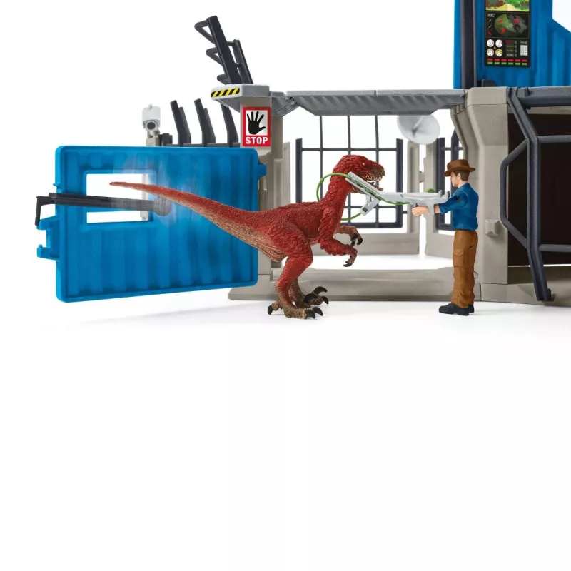 Schleich Dinozaurų Tyrimų Stotis – Didelis Dinozaurų Žaidimų Rinkinys