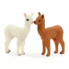 Schleich WILD LIFE Alpakų rinkinys – suaugęs ir du jaunikliai, 3-8 metams, ruda, balta