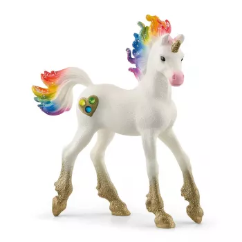 Schleich BAYALA Rainbow Love Unicorn Foal 70727 – vaivorykštinis vienaragio kumeliukas