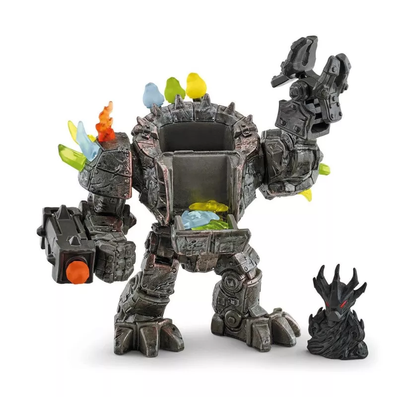 Schleich ELDRADOR CREATURES Pagrindinis robotas su maža būtybe 42549