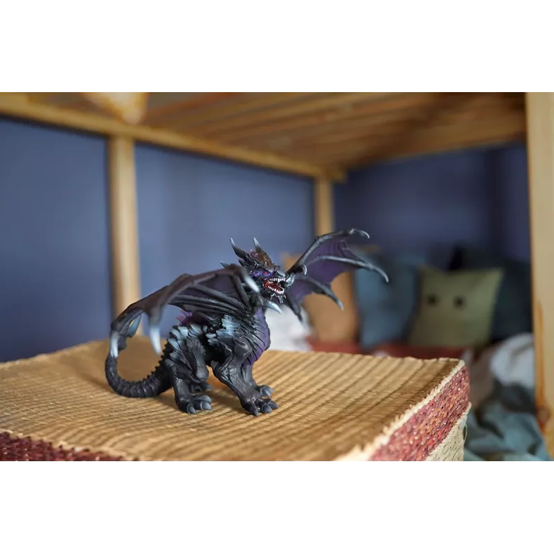 Žaislinė figūrėlė Schleich ELDRADOR CREATURES Šešėlinis drakonas juodai violetinis 70152